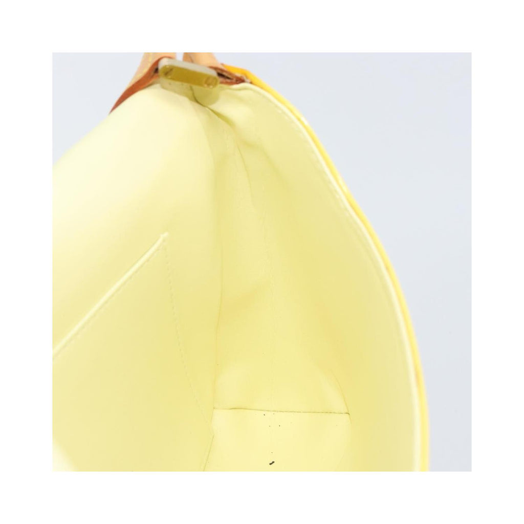 Sac Porté Épaule Louis Vuitton Thompson Street Handbag Medium Cuir Verni - Jaune