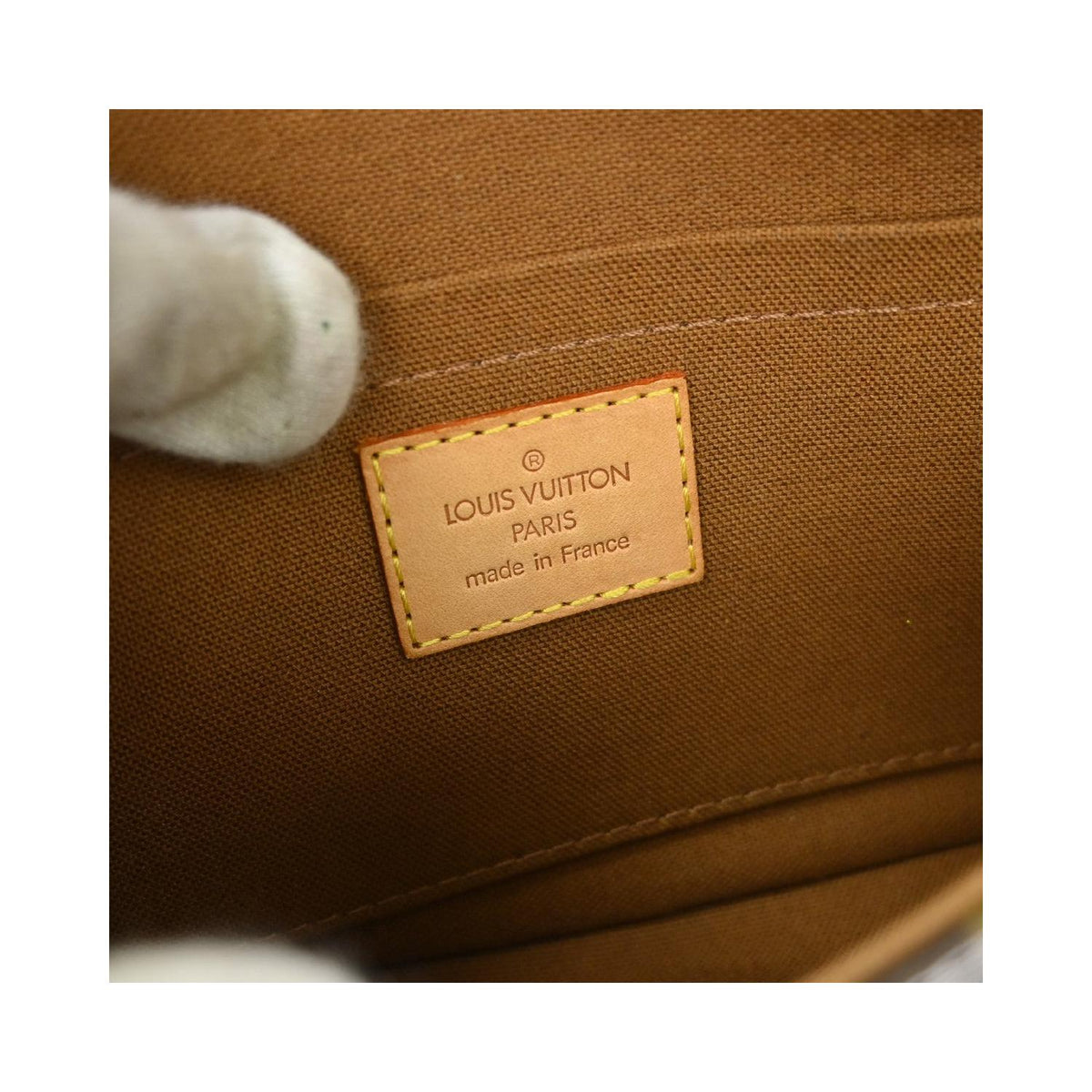 Pochette Louis Vuitton Marelle Toile - Marron