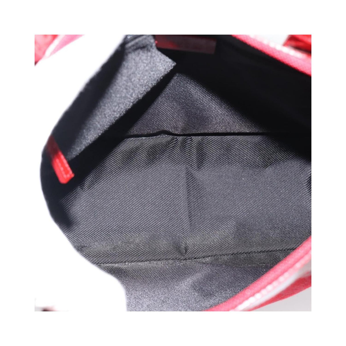 Sac À Main Gucci Structured Top Handle Open Tote Large Toile - Rouge