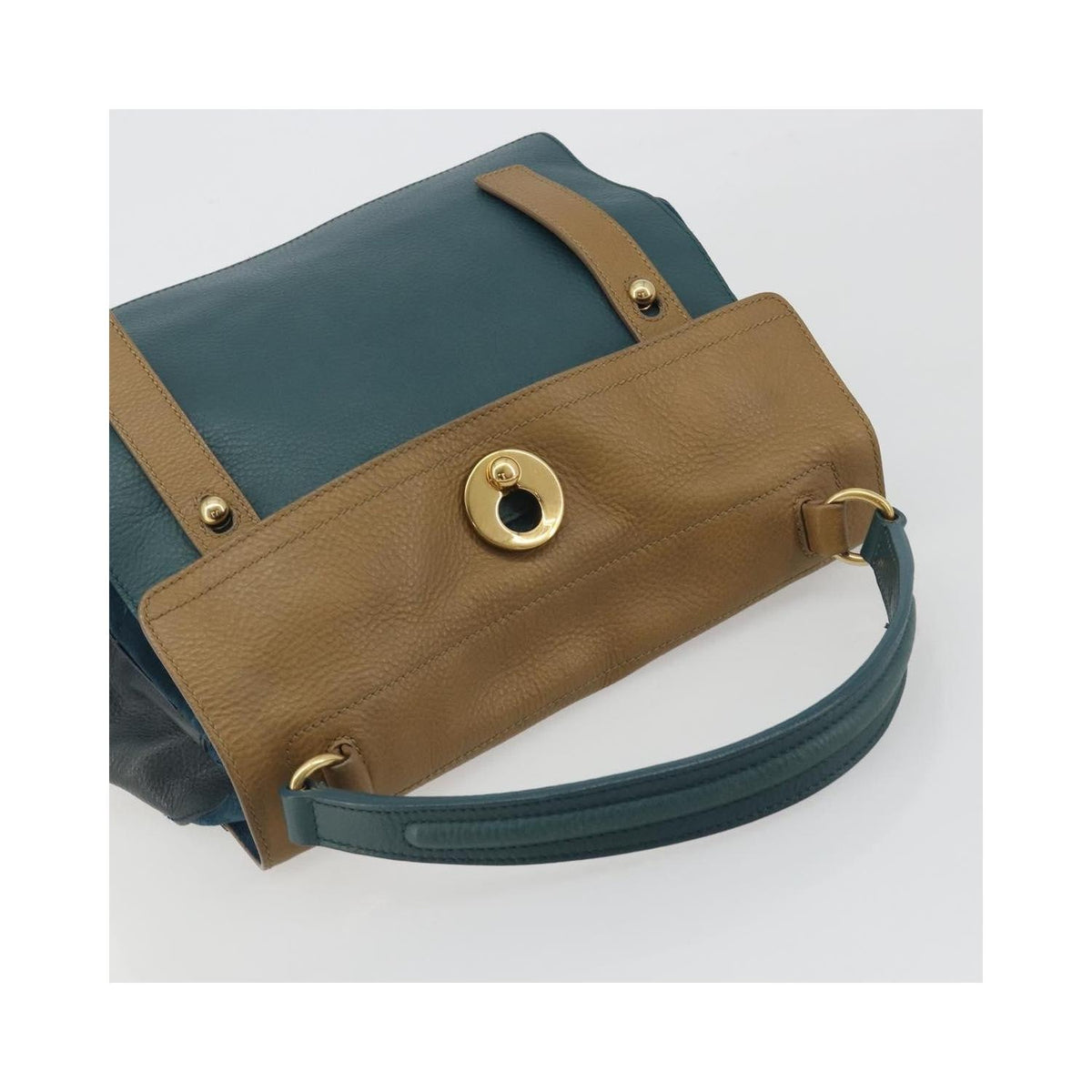 Sac À Main Saint Laurent Tricolor Muse Two Medium Cuir - Multicolore