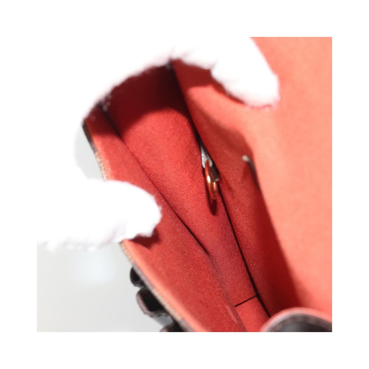 Sac Porté Épaule Louis Vuitton Portobello Messenger Toile - Marron