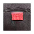Cabas Gucci Grand Prix Interlocking Gg Tote Large Cuir - Rouge
