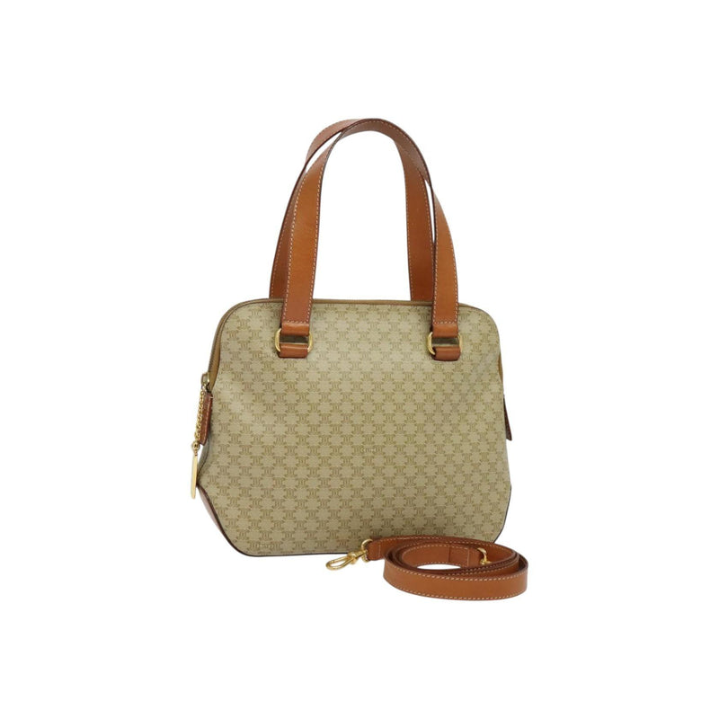 Celine Vintage Macadam Handbag Canvas Product Image