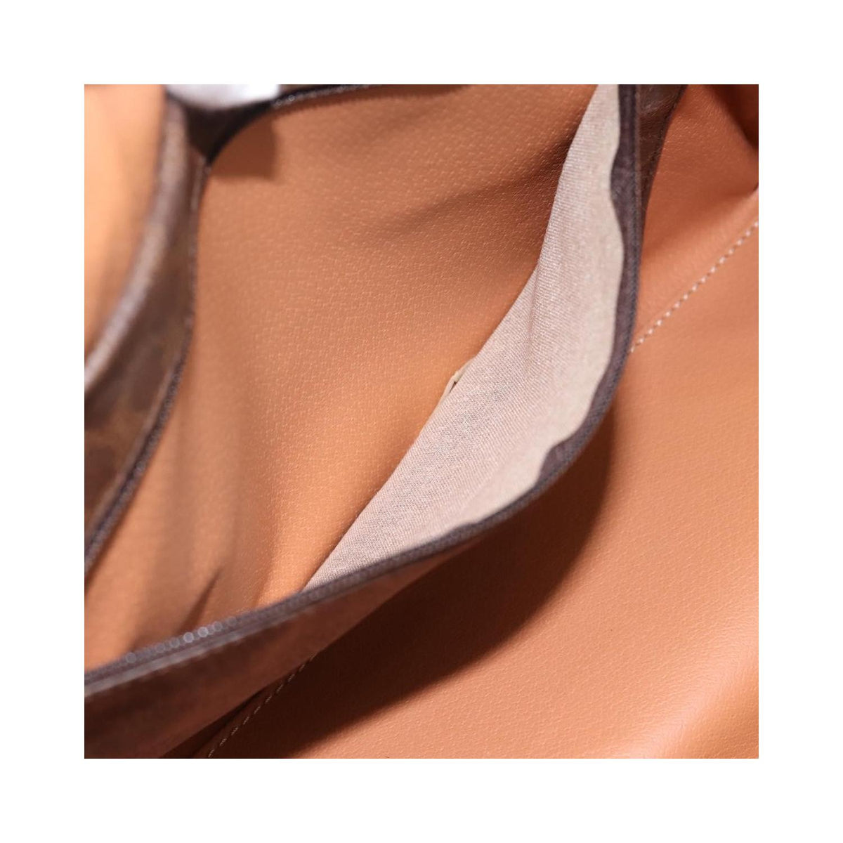 Sac À Main Celine Vintage Macadam Boston Pvc - Marron