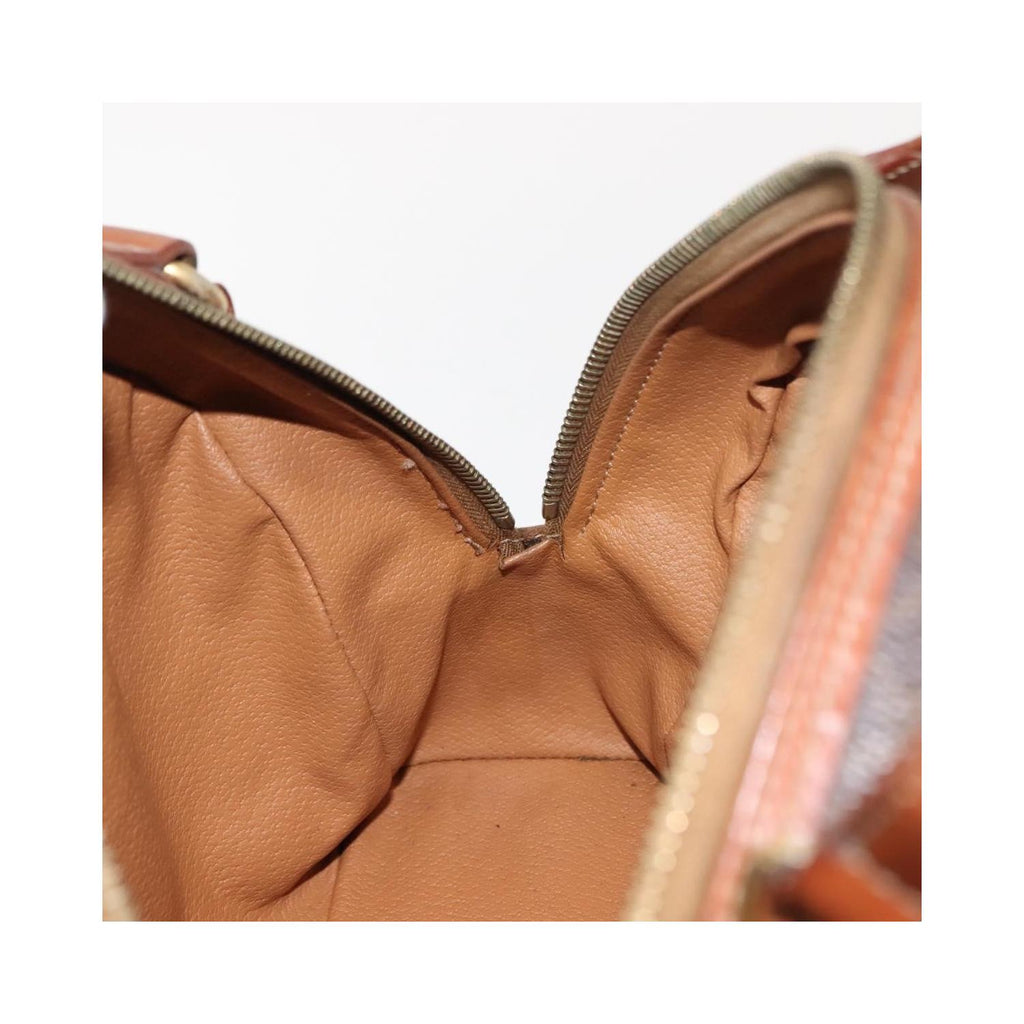 Sac À Main Celine Macadam Medium Toile - Marron
