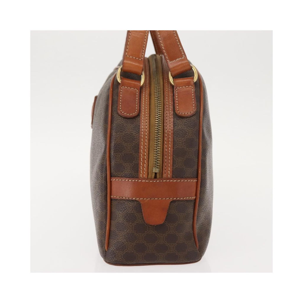 Sac À Main Celine Macadam Medium Toile - Marron