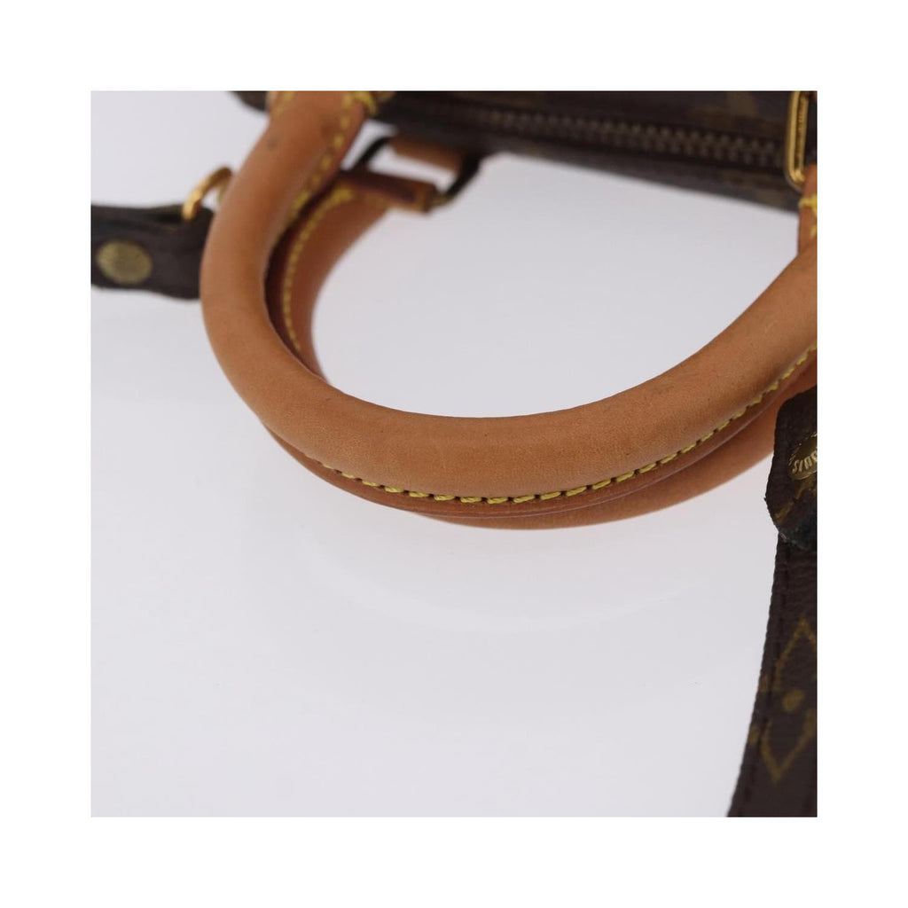 Louis Vuitton Speedy Mini HL Canvas Handbag - Brown