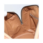 Sac Porté Épaule Celine Macadam Handbag Toile - Marron