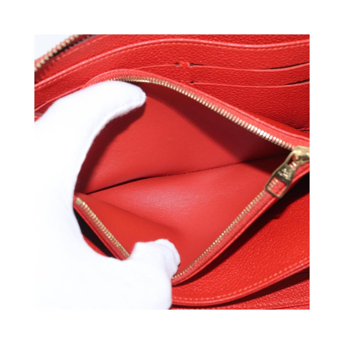 Portefeuille Louis Vuitton Portefeuille Zippy Monogramme Empreinte Cuir - Orange