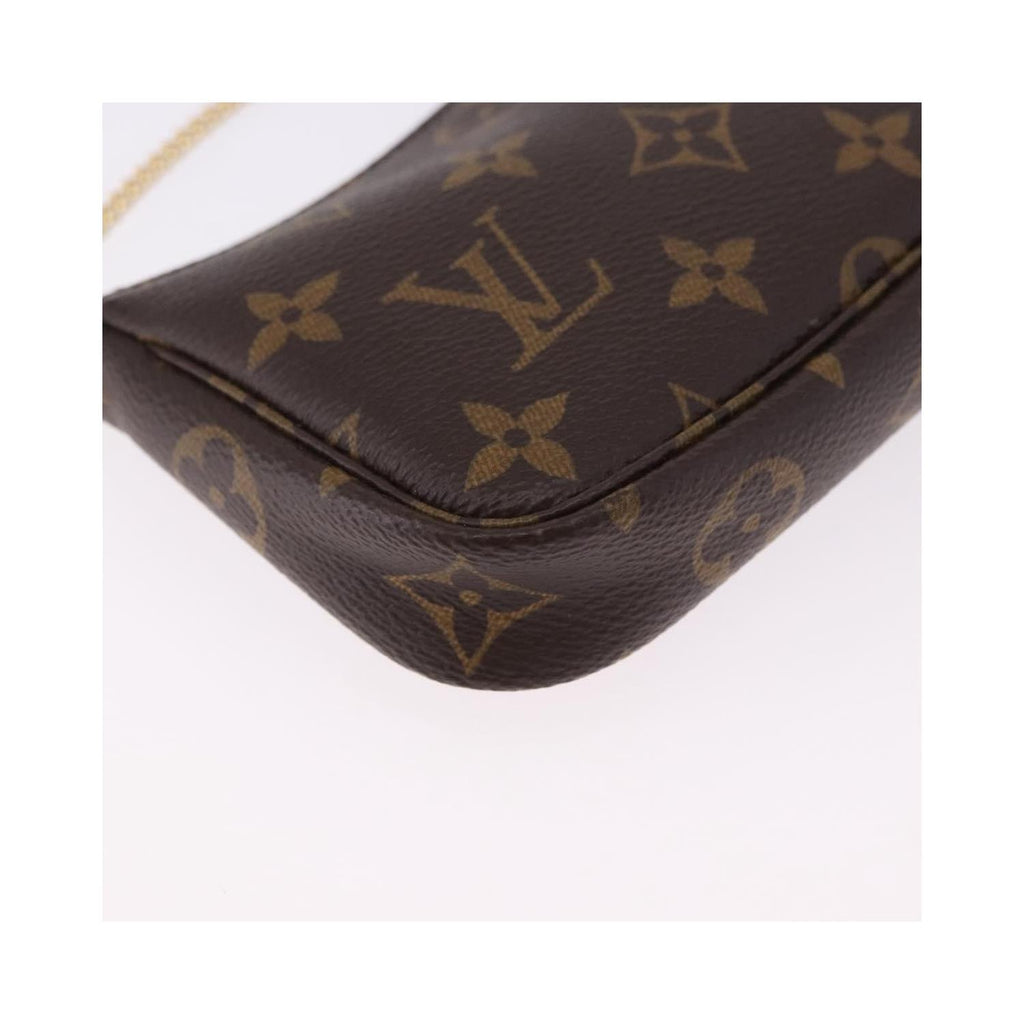 Pochette Louis Vuitton Mini Pochette Accessoires Mini Toile - Marron