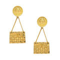 Chanel 31 Rue Cambon Flap Bag Clip-On Earrings Metal Product Image