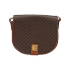 Sac Celine Macadam Shoulder Bag Toile - Marron