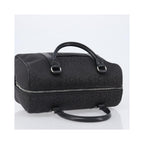 Sac À Main Celine Boston Toile - Noir