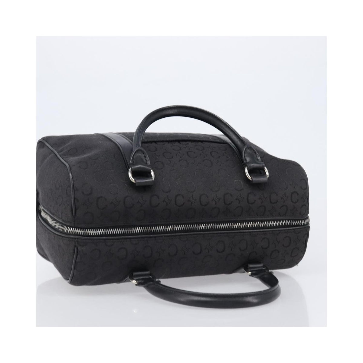 Sac À Main Celine Boston Toile - Noir