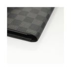 Portefeuille Louis Vuitton Brazza Long Bifold Toile - Gris