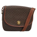 Celine Vintage Macadam Shoulder Bag Canvas and Leather Product Image