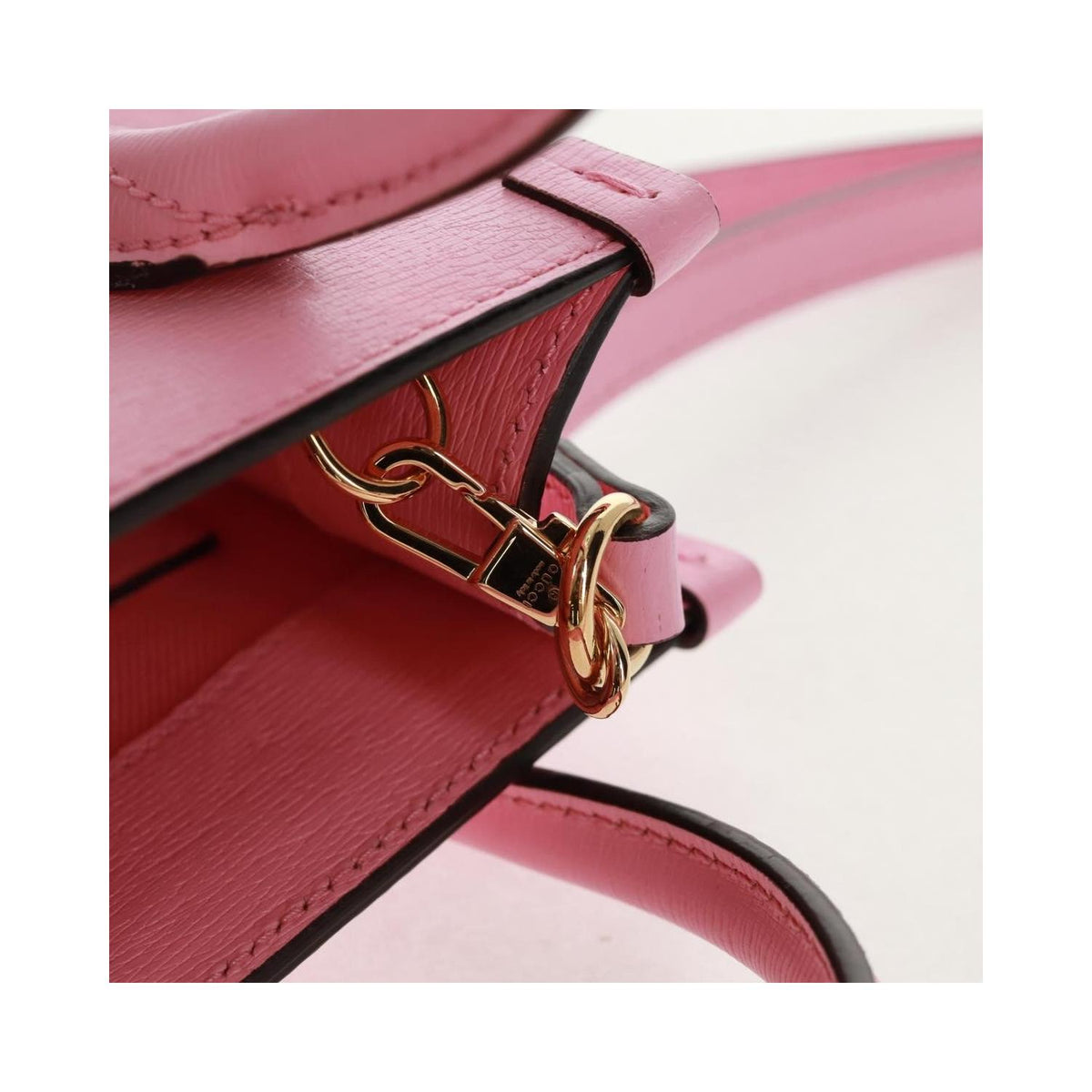 Cabas Gucci Vertical Tote Mini Cuir - Rose