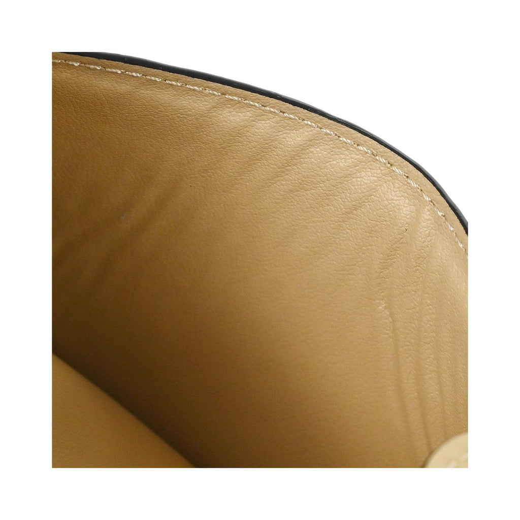 Portefeuille Louis Vuitton Pochette Clés Nm Cuir Verni - Beige