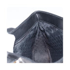 Cabas Gucci Vintage Web Tote Cuir - Noir