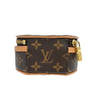 Louis Vuitton – Boite Chapeau Coin Purse Micro Toile Pochette – Braun