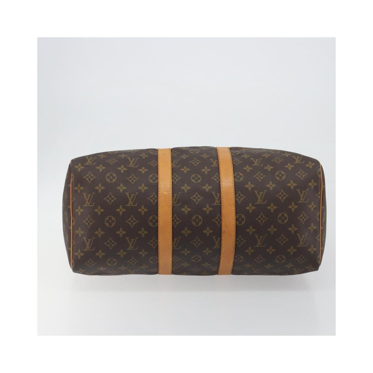 Sac De Voyage Louis Vuitton Keepall 45 Toile - Marron