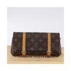 Sac À Main Louis Vuitton Marelle Waist Toile - Marron