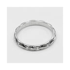Bague Chanel Matelasse Platinum - Argent