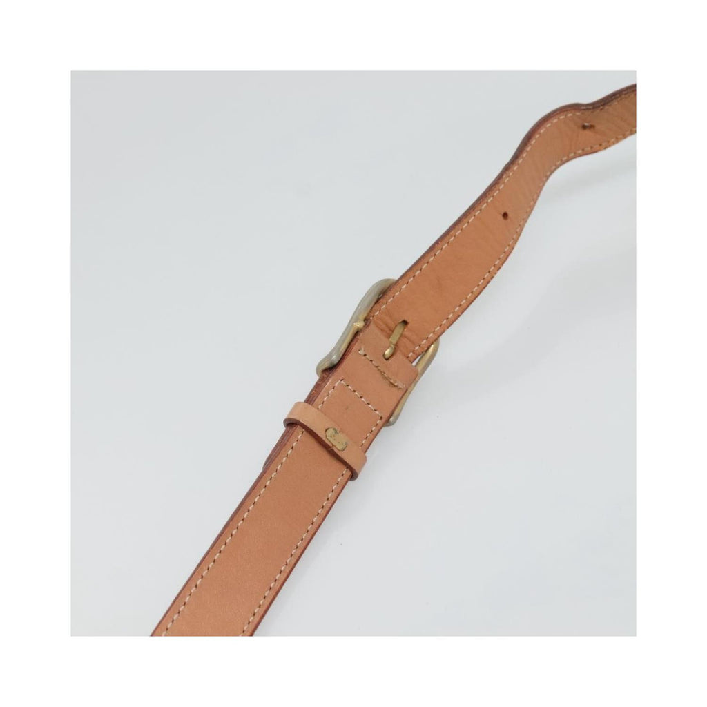 Sac Porté Épaule Celine Vintage Macadam Circle Logo Toile - Marron