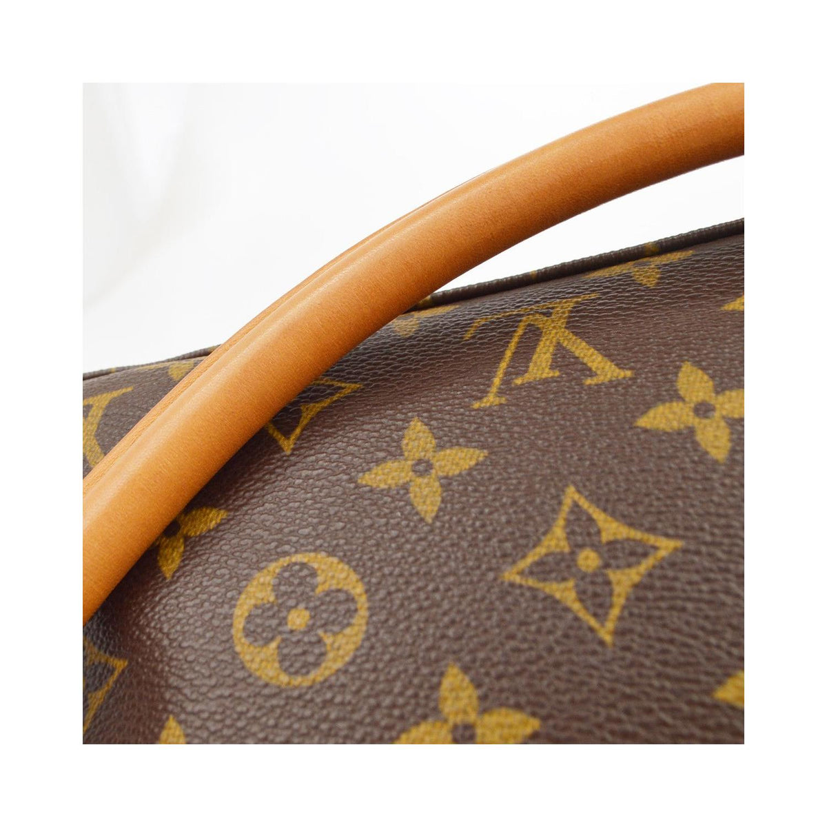 Sac À Main Louis Vuitton Looping Mm Toile - Marron