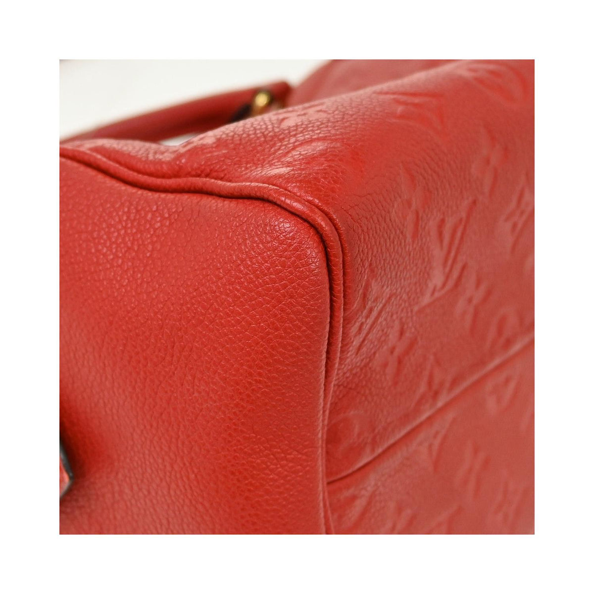 Sac À Main Louis Vuitton Speedy Bandouliere Nm 25 Cuir - Rouge