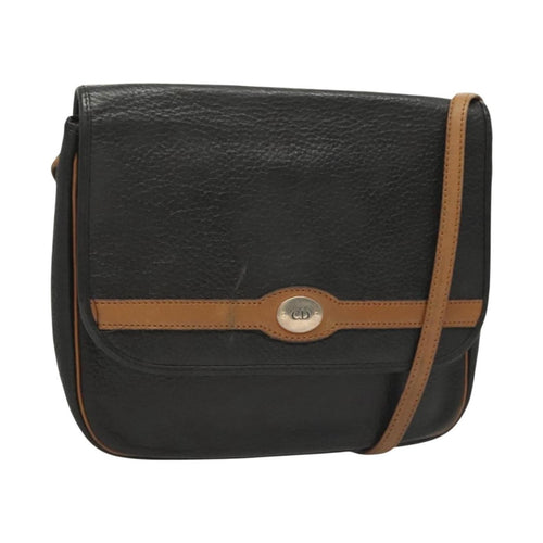 Christian Dior Vintage Trotter Crossbody Bag Leather Product Image