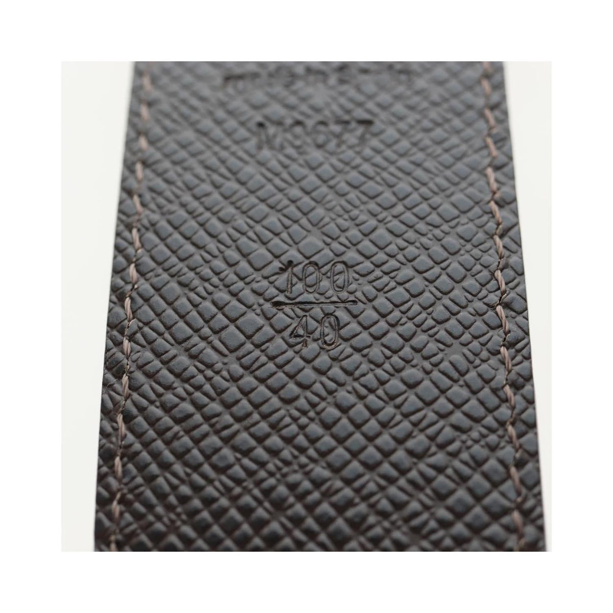 Ceinture Louis Vuitton Inventeur Belt Medium Toile - Marron