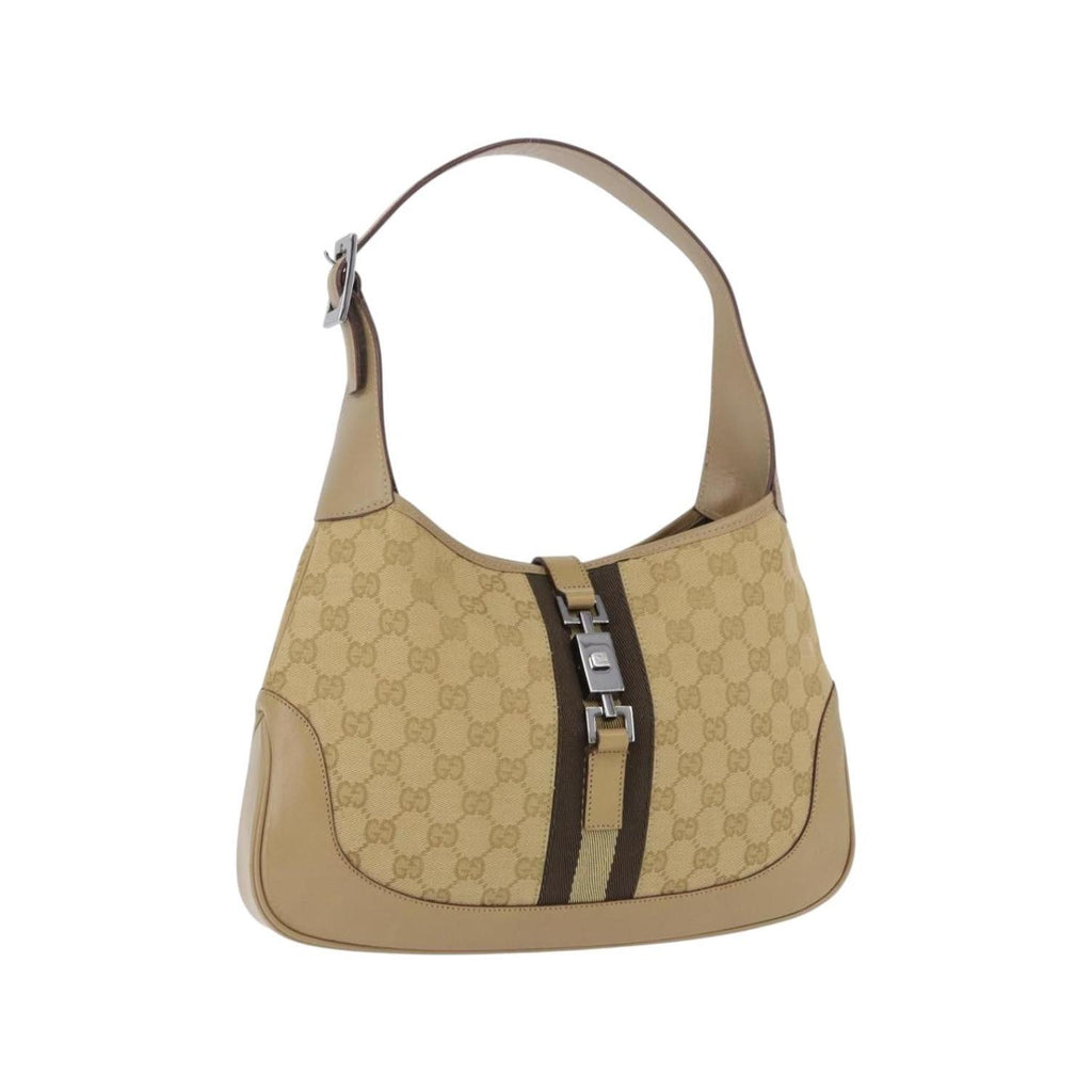 Sac À Main Gucci Jackie Medium Toile - Beige