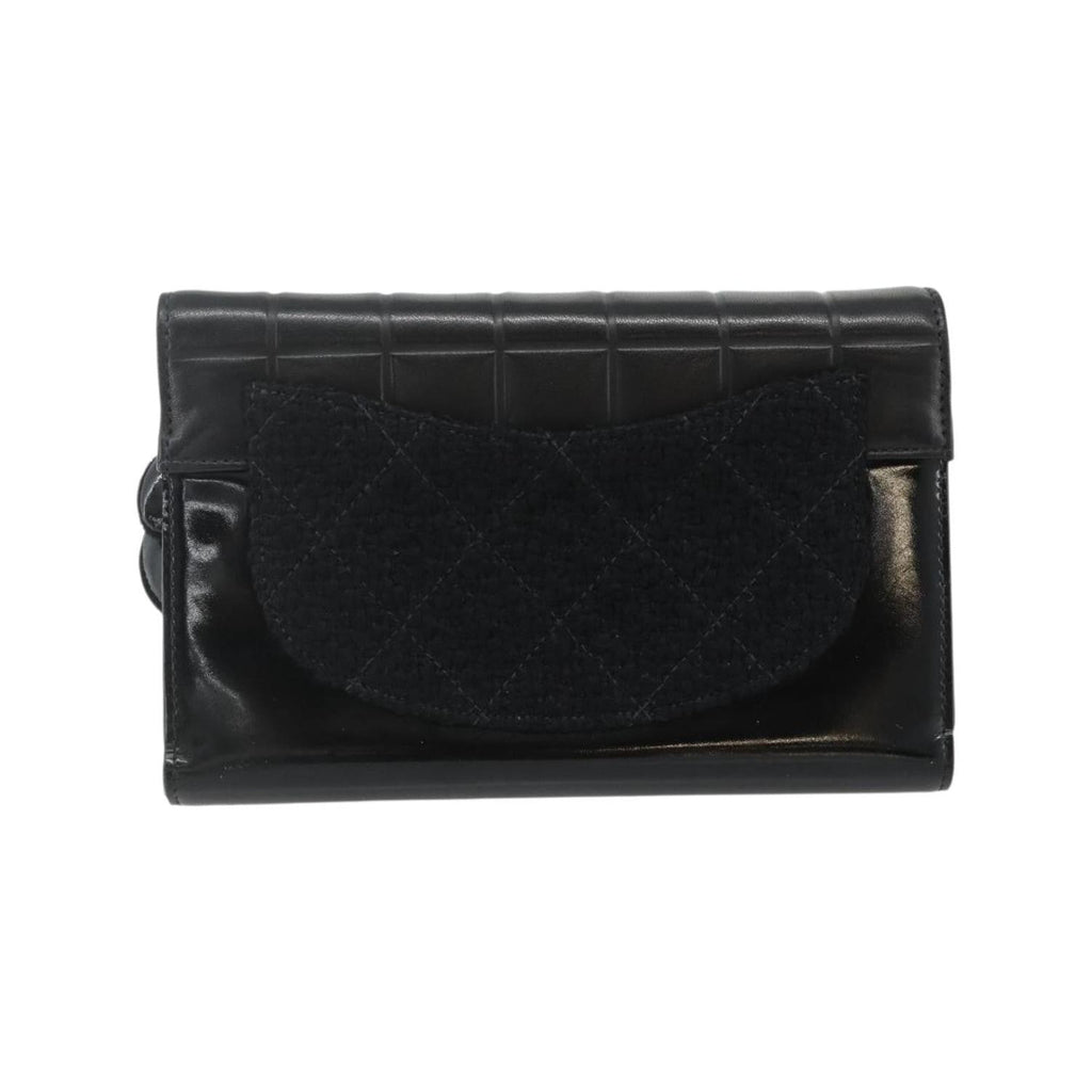 Pochette Chanel Flap Clutch Cuir - Noir