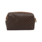 Pochette Celine C Macadam Toile - Marron