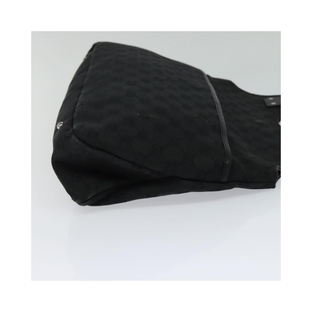 Sac Porté Épaule Gucci Gg Canvas Toile - Noir