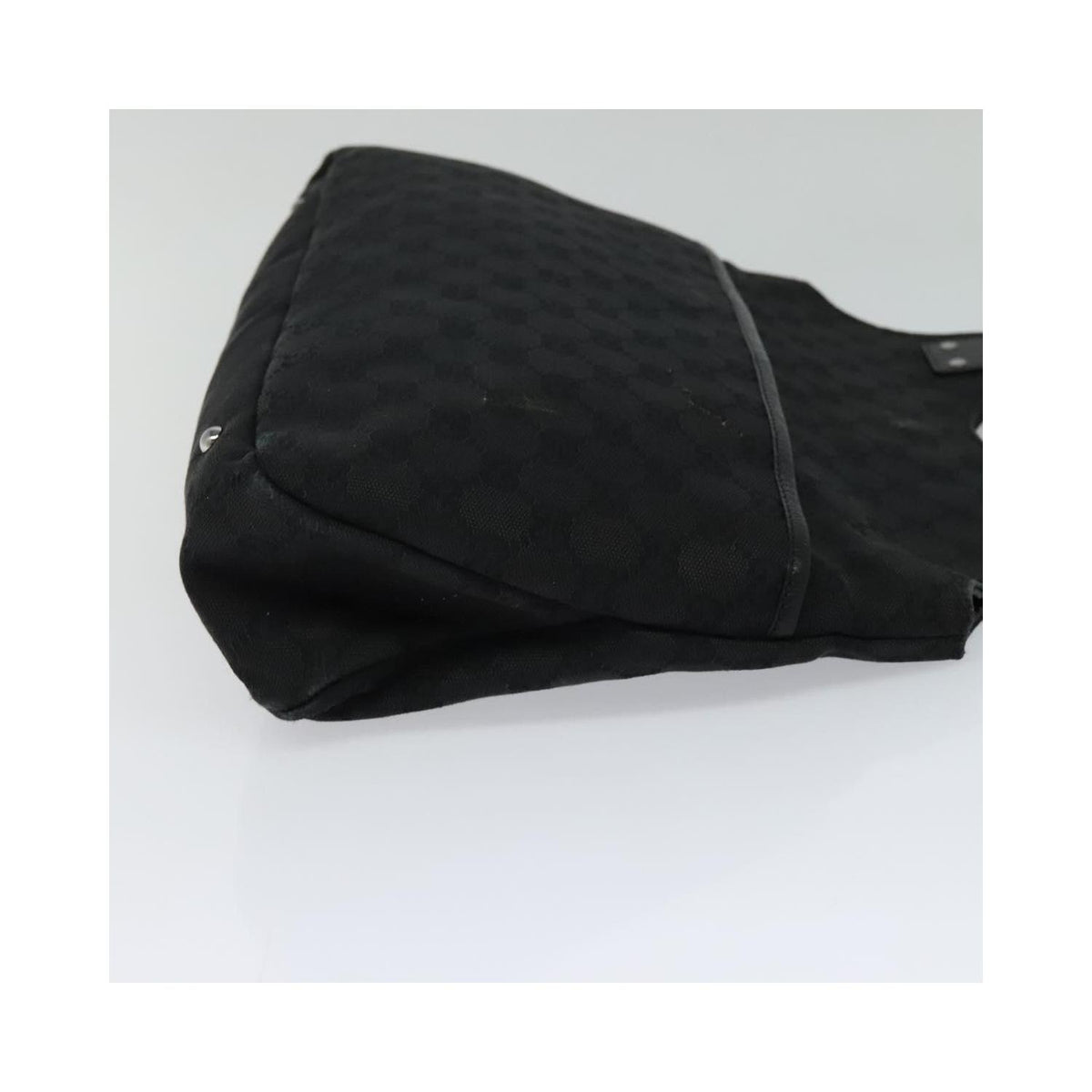 Sac Porté Épaule Gucci Gg Canvas Toile - Noir