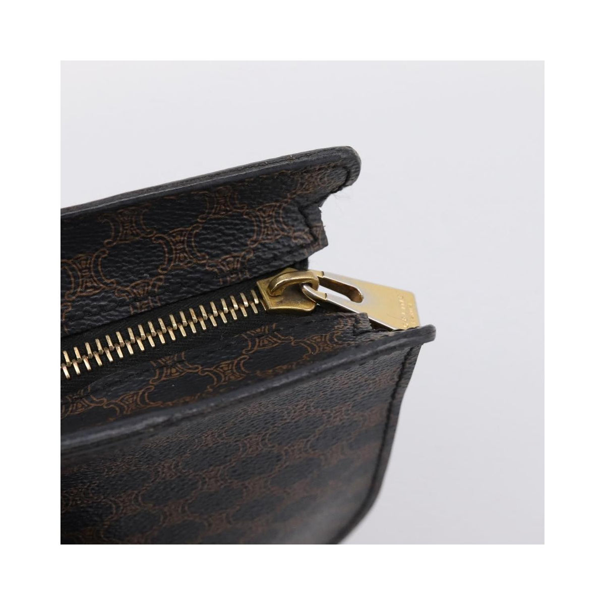 Cabas Celine Vintage Macadam Shopper Large Pvc - Noir