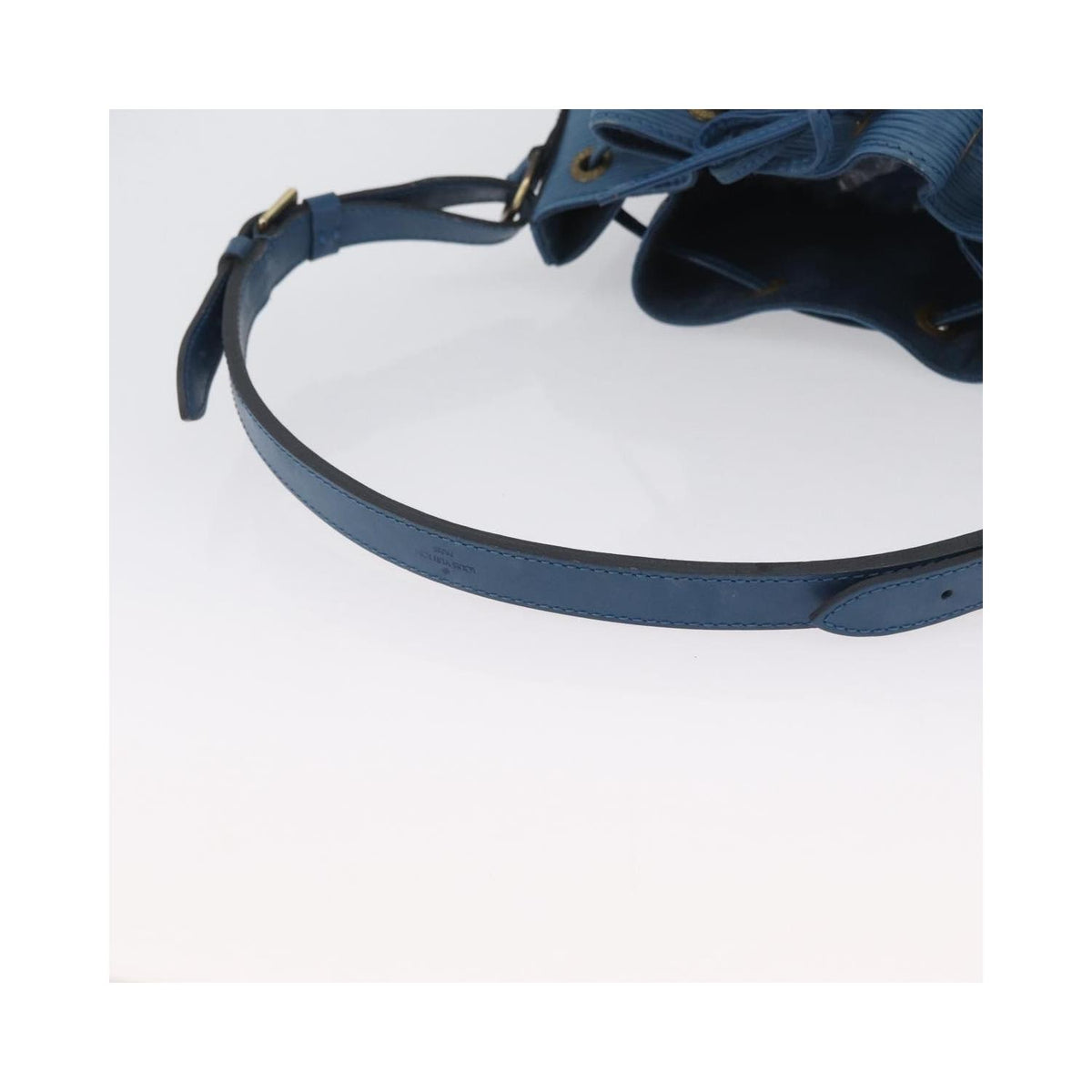 Sac Porté Épaule Louis Vuitton Petit Noe Medium Cuir - Bleu