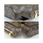 Pochette Louis Vuitton Geronimos Toile - Marron