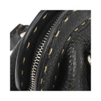 Fendi - Sac À Main Selleria Frame Doctor Mini Cuir - Noir