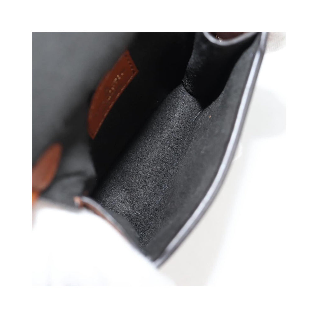 Sac Porté Épaule Louis Vuitton Dauphine Mini Toile - Marron