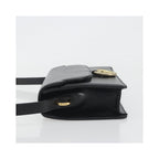 Sac Porté Épaule Gucci Gg Ring Small Cuir - Noir