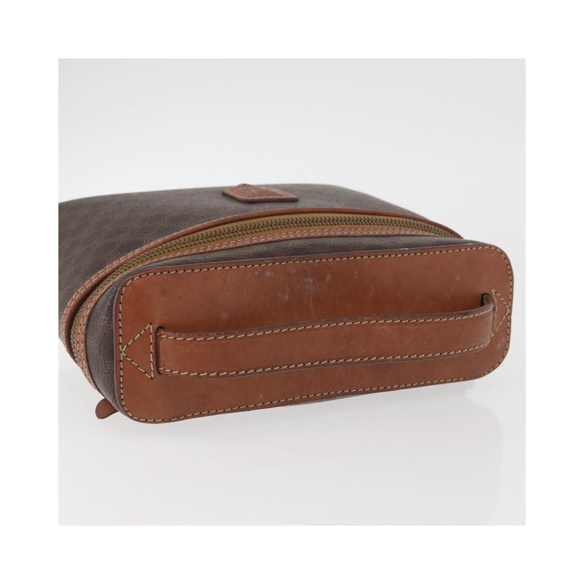 Pochette Celine Macadam Vanity Toile - Marron