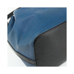 Sac Porté Épaule Louis Vuitton Bicolor Petit Noe Cuir - Bleu