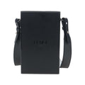 Sac Porté Épaule Fendi Logo Vertical Box Cuir - Noir