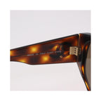 Lunettes De Soleil Chanel Logo Cc Plastic - Marron
