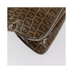 Fendi Mamma Baguette PVC shoulder bag - Brown