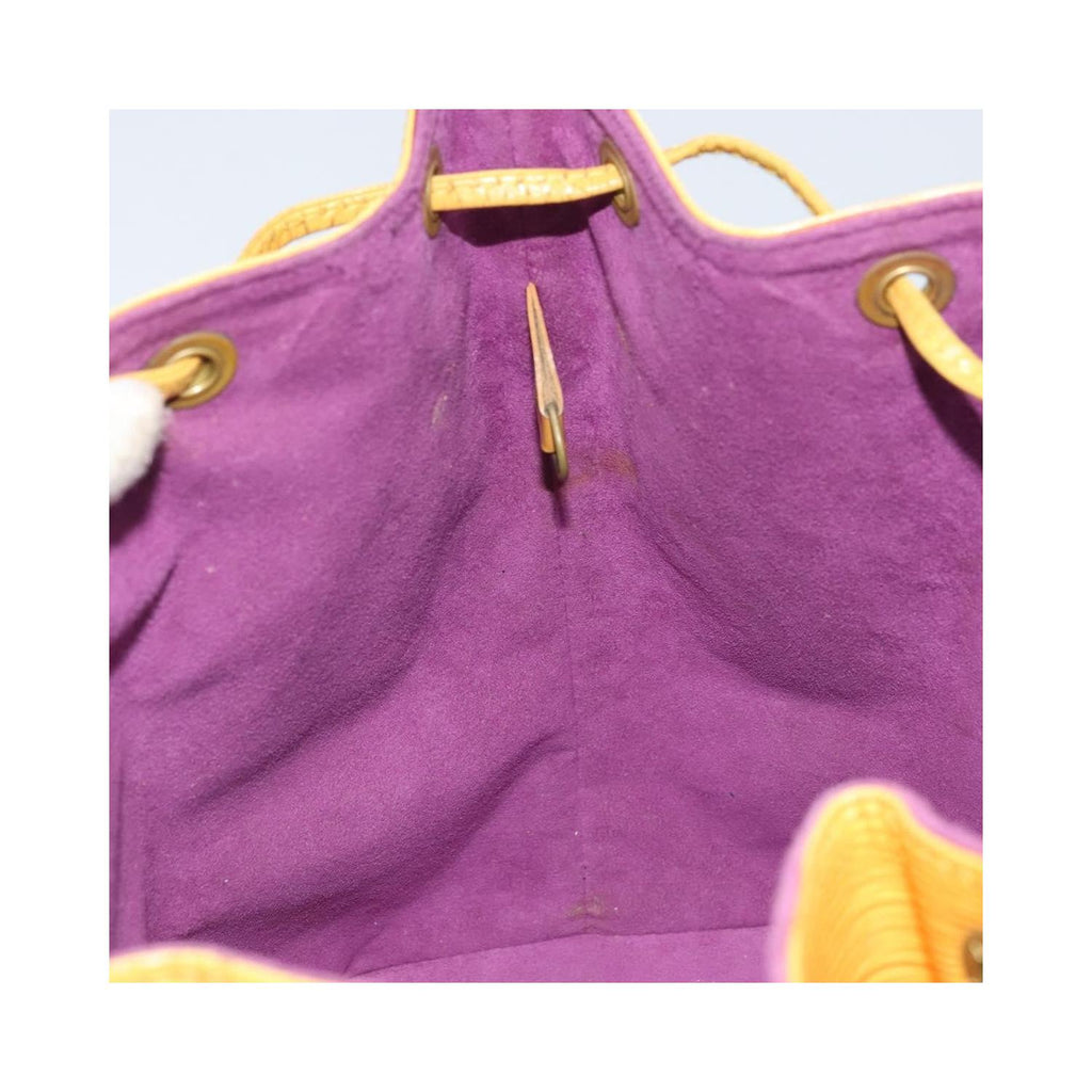 Sac Porté Épaule Louis Vuitton Petit Noe Medium Cuir - Jaune