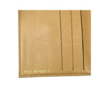 Portefeuille Chanel Vintage Timeless Cc Bifold Cuir - Beige